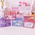Cinnamoroll My Melody Little Twin Stars Kuromi Hello Kitty Inspired Storage Box Organization Holder with Lid Kawaii Cute