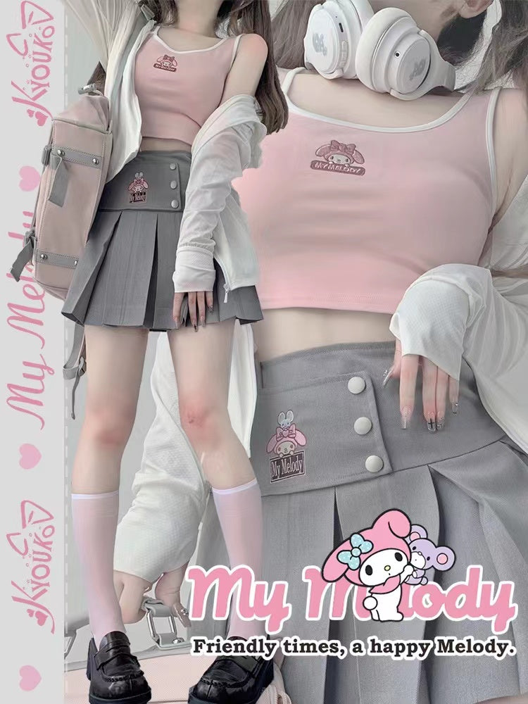 Buy My Melody Cinnamoroll Kuromi Cosplay Costume Bra Anime Melody