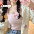 Cinnamoroll Hello Kitty Inspired Plush Soft Strap Cami Top