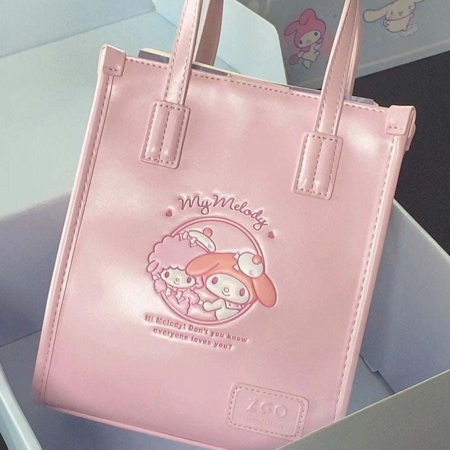 Hello Kitty Inspired Crossbody and Tote Bag