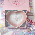 My Melody Pink Heart Shape Ceramic Bowl