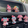 My Melody Inspired Car Vent Clip with Air Freshener and Diffuser Solid Perfume