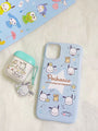 Pochacco Inspired Blue iPhone Phone Case Cover