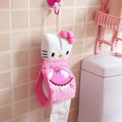 Hello kitty elongated cushion Toilet hot seat with cover. New