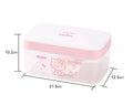 Hello Kitty Pink Ice Cube Tray and Bin Storage Box