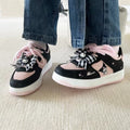 Kuromi Inspired Black and Pink Sneakers Trainers Runners
