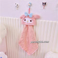 Cinnamoroll My Melody Kuromi Little Twin Stars Inspired Fleece Washcloth Hand Towels