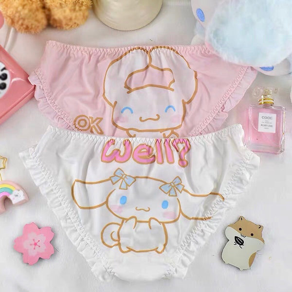 Sanrio Characters Inspired Hello Kitty My Melody Cinnamoroll Pompompurin Pochacco Panties Underwear