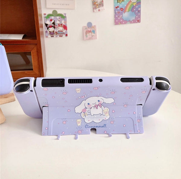 Cinnamoroll Inspired Purple Nintendo Switch OLED Case