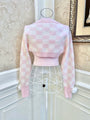 My Melody Inspired Long Sleeve Bolero Shrug with Crop Style Strap Tank Top