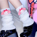 My Melody Kuromi Hello Kitty Pikachu Pompompurin Inspired Loose / Slouch Socks Leg warmer