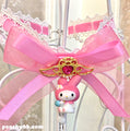 My Melody Cinnamoroll Little Twin Stars Hello Kitty Kuromi Pastel Color Lace Choker Necklace