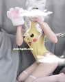 Pikachu Inspired Costume Swimsuit Swimwear