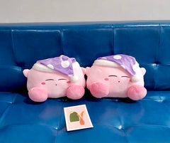 Sleepy Kirby Inspired Car Neck Headrest Back Pillows Accessories –  PeachyBaby