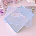 Cinnamoroll Kuromi My Melody Hello Kitty Little Twin Stars Inspired Plastic Foldable Organization Box with Lid Storage Crates