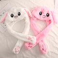 Dancing Ears Bunny Pikachu Hat Pink White Popular on TikTok