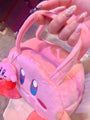 Kirby Shape Plush Handbag / Purse with bag charm