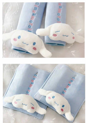 Cinnamoroll Inspired Car Neck Headrest Pillows Seatbelt Cover – PeachyBaby