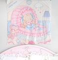 Soft Kawaii Lolita Aesthetic Pastel Anime Tapestry