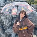 Hello Kitty Inspired Foldable Transparent Umbrella