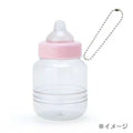 Sanrio Baby My Melody Kuromi Cinnamoroll with Pacifier Plushie in baby bottle charm