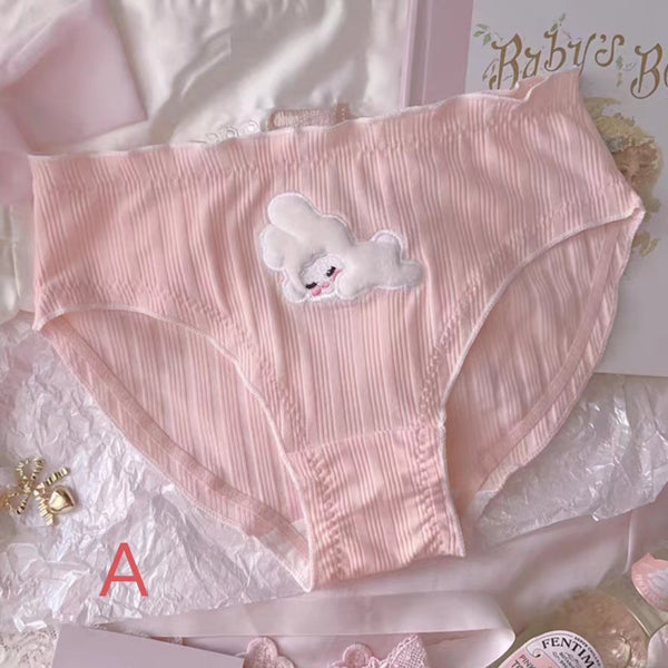 Kawaii Anime Mikko Panties for Women Japanese Style New Lace Underwear Girl  Student Sweet Cute Girl Y2K Briefs Sexy Underwear