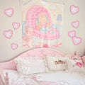 Soft Kawaii Lolita Aesthetic Pastel Anime Tapestry