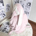 Pink Bunny Plush 2 PCs Pajama Set