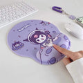 Kuromi Inspired Purple Silicon Massaging Mouse Pad