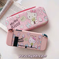Hello Kitty Inspired Pink Nintendo Switch Carrying Case Bag Screen Protector Joy-Con Cover