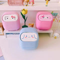 Cinnamoroll Kuromi Hello Kitty My Melody Little Twin Stars Batz Maru Inspired Mini Trash Can Bin with Lid
