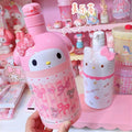 Kawaii My Melody and Hello Kitty Inspired Shampoo Lotion Conditioner Body Wash Pump Bottle